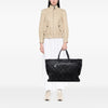 Chanel XL Quilted Coated Canvas Paris Biarritz Tote Secondhand