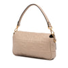Fendi Zucca Embossed Leather Baguette Satchel Secondhand