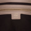 Fendi Zucca Embossed Leather Baguette Satchel Secondhand
