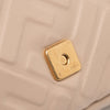 Fendi Zucca Embossed Leather Baguette Satchel Secondhand