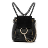 Chloé Mini Calfskin and Suede Faye Backpack Secondhand