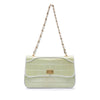 Chanel Chocolate Bar Satin Reissue 2.55 Single Flap Secondhand