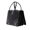 Secondhand Prada Studded Saffiano Handbag