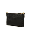 Prada Saffiano Trimmed Tessuto Logo Chain Crossbody Secondhand
