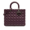 Dior Large Lambskin Cannage Lady Dior Secondhand