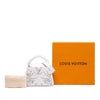 Louis Vuitton Calfskin Floral Embroidered Mini Capucines Secondhand