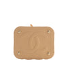 Chanel CC Quilted Lambskin Top Handle Vanity Case with Chain Secondhand