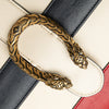 Gucci Medium Leather Bamboo Dionysus Web Satchel Secondhand