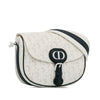 Dior Medium Perforated Calfskin Oblique Bobby Flap Secondhand