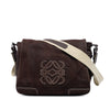 LOEWE Nubuck Anagram Crossbody Secondhand