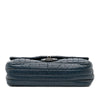 Chanel CC Quilted Perforated Aged Calfskin Flap Secondhand