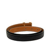 Hermès Box Calf and Courchevel Constance H Reversible Belt Secondhand
