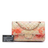 Chanel Medium Classic Lambskin Tropical Flower Print Double Flap Secondhand
