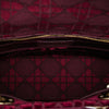 Dior Medium Embroidered Velvet Cannage Lady D Lite Secondhand