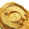 Chanel CC Gold Plated Faux Pearl Clip on Earrings Secondhand