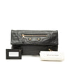 Balenciaga Lambskin Motocross Giant 12 Envelope Clutch Secondhand