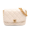 Chanel Medium Quilted Lambskin CC Coin Flap Secondhand