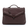 Bottega Veneta Intrecciato Trimmed Leather Business Bag Secondhand
