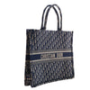 Dior Large Oblique Embroidered Canvas Book Tote Secondhand
