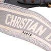 Dior Embroidered Canvas Logo Bag Strap Secondhand