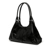 Prada Medium Glossy Calfskin Shoulder Bag Secondhand