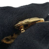 Chanel Gold Plated CC Quilted Brooch Secondhand