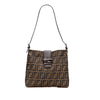 Fendi Zucca Canvas Shoulder Bag Secondhand