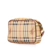 Secondhand Burberry Haymarket Check Coated Canvas Clutch