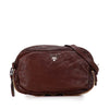 Prada Leather Zip Crossbody Secondhand