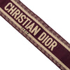 Dior Canvas Logo Embroidered Shoulder Strap Secondhand