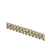 Chanel CC Brass Resin and Strass Logo Pendant Necklace Secondhand