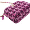Chanel Mini CC Quilted Tweed Clutch With Chain Secondhand