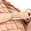 Saint Laurent Leather St Tropez Fish Scale Hobo Secondhand