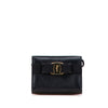 Ferragamo Embossed Lizard Leather Vara Bow Pouch Secondhand