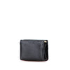 Ferragamo Embossed Lizard Leather Vara Bow Pouch Secondhand