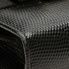 Ferragamo Embossed Lizard Leather Vara Bow Pouch Secondhand