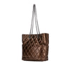 Chanel Reissue 2.55 Quilted Metallic Aged Calfskin Tote Secondhand
