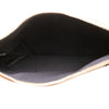Fendi Zucca Leather and Raffia Triplette Clutch Secondhand