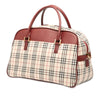 Burberry House Check Canvas Satchel Secondhand
