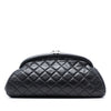 Chanel Quilted Lambskin Timeless Kisslock Clutch Secondhand