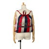 Gucci Canvas Sylvie Stripe Logo Drawstring Backpack Secondhand