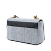 Dior Medium Denim Macrocannage Caro Bag Secondhand