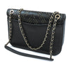 Secondhand Chanel CC Chevron Sheepskin Chain Subtle Flap