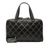 Chanel CC Lambskin Wild Stitch Handbag Secondhand