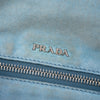Prada Glace Calfskin Studded Etiquette Flap Secondhand