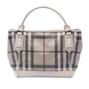 Burberry Smoke Check Coated Canvas Tote Secondhand
