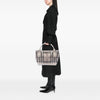 Burberry Smoke Check Coated Canvas Tote Secondhand