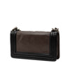 Chanel Old Medium Bicolor Glazed Calfskin Boy Flap Secondhand