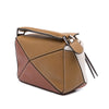 LOEWE Mini Tricolor Calfskin Puzzle Satchel Secondhand