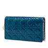 Dior Patent Cannage Lady Dior Wallet On Chain Secondhand